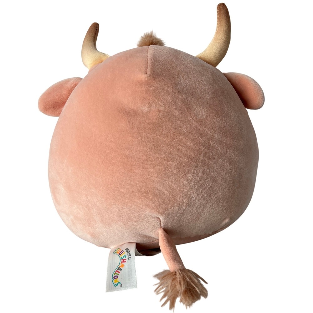 Squishmallows Howland Brahma Bull Plush 7.5" Tan Cow Stuffed Animal Soft Cute - Picture 2 of 6